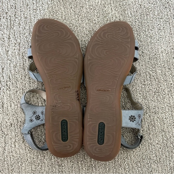 Remonte Women Shoes Leather‎ Slingback Strappy Casual Somfort Sandals 9.5 - Picture 4 of 5